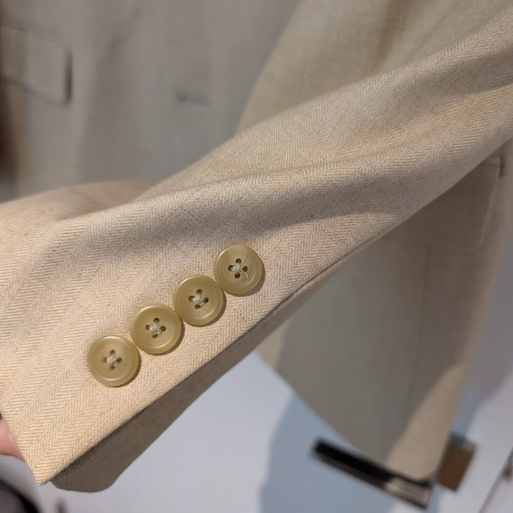 Blazer Chaps - beige - Size 50R - Picture 2 of 6
